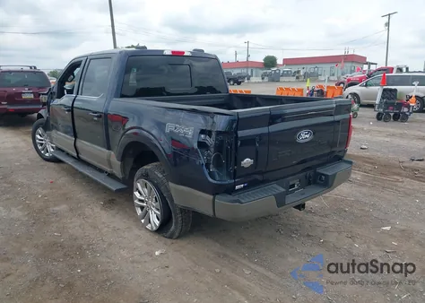 2025 Ford F-150 King Ranch from USA, damaged, VIN 1FTFW6LD7SFA48539